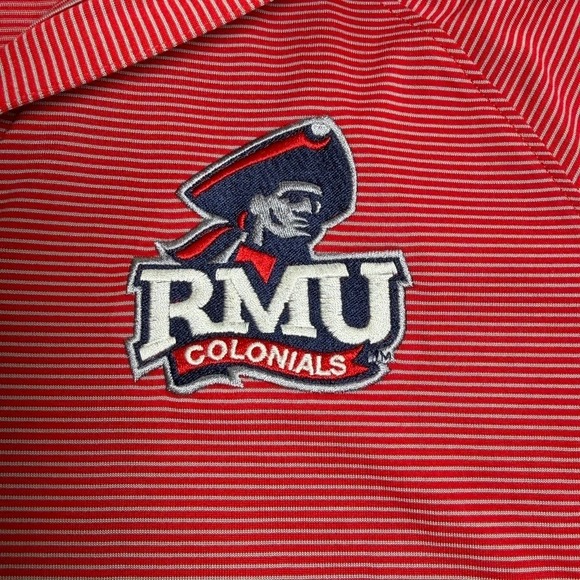 Under Armour RMU Colonials 1/4 Zip Pullover Mens XL Red HeatGear NCAA - Picture 3 of 7